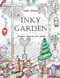 bokomslag Inky Garden: Creative colouring with quests & 3D paper flower