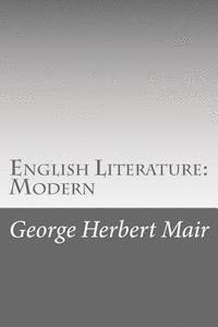 English Literature: Modern 1