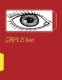 E's Coloring Pages - SIMPLE two, Häftad