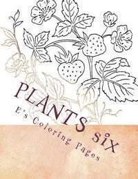 E's Coloring Pages - PLANTS six, Häftad