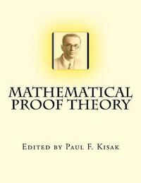 bokomslag Mathematical Proof Theory
