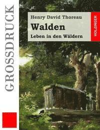 bokomslag Walden (Großdruck): Leben in den Wäldern