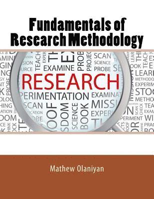 bokomslag Fundamentals of Research Methodology