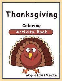 bokomslag Thanksgiving Coloring Activity Book