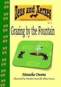 Grazing by the Fountain 1