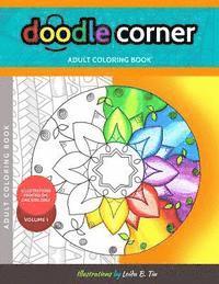 bokomslag Doodle Corner Adult Coloring Book, Volume 1