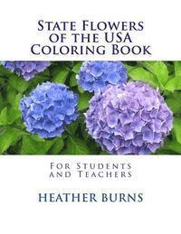 bokomslag State Flowers of the USA Coloring Book: For Students and Teachers