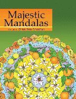 bokomslag Majestic Mandalas Adult Coloring Book