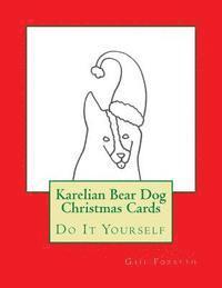 bokomslag Karelian Bear Dog Christmas Cards: Do It Yourself