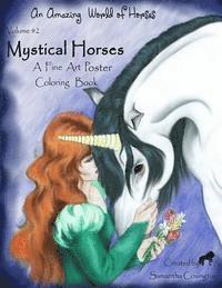 Mystical Horses Vol. #2 Poster: Poster Coloring Book 1