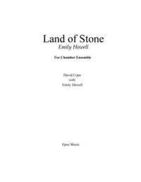 bokomslag Land of Stone: For Chamber Ensemble