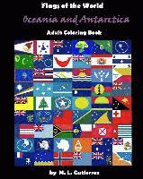 Flags of the World Series (Oceania and Antartica), adult coloring book 1