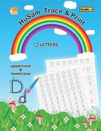 bokomslag HuSam Trace and Print: LETTERS ( uppercase and lowercase ) ( Grade 2 ) ( handwriting tracing printing alphabet practice workbook )
