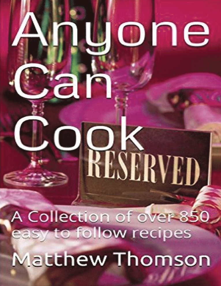 Anyone Can Cook 1