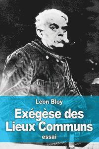 bokomslag Exégèse des Lieux Communs