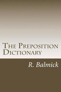 bokomslag Preposition Dictionary
