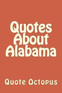 bokomslag Quotes About Alabama