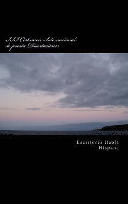 Escritores Habla Hispana - III Certamen Internacional de poesia Disertaciones, Häftad