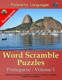 bokomslag Parleremo Languages Word Scramble Puzzles Portuguese - Volume 1