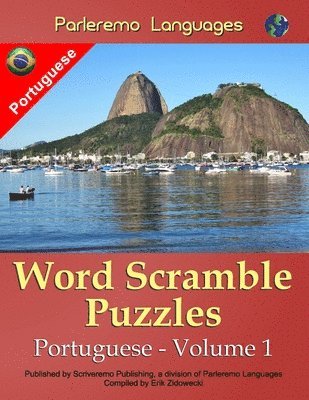 Parleremo Languages Word Scramble Puzzles Portuguese - Volume 1 1