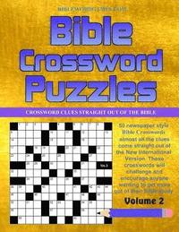 bokomslag Bible Crossword Puzzles Vol.2: 50 Newspaper style Bible Crossword Puzzles