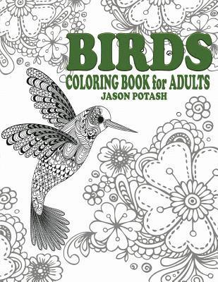 Birds Coloring Book For Adults 1