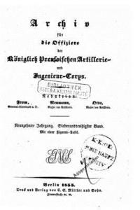 bokomslag Archiv für die Artillerie und IngenieurOffiziere des deutschen Reichsheeres
