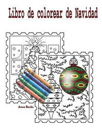 bokomslag Libro de colorear de Navidad