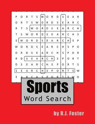 R. J. Foster - Sports: Word Search, Häftad