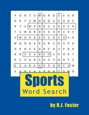 R. J. Foster - Sports: Word Search, Häftad