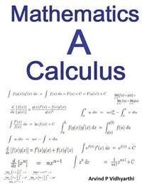 Mathematics A Calculus 1