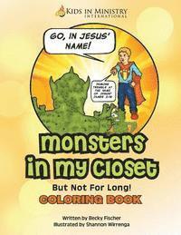 Monsters in My Closet COLORING BOOK 1