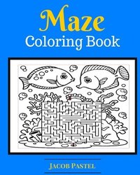 bokomslag Maze Coloring Book: Maze Puzzles