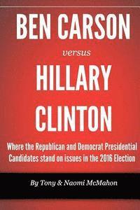 Ben Carson versus Hillary clinton: Where the Republican and Democrat Presidential Candidates stand on issues in the 2016 Election 1