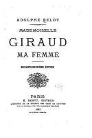 bokomslag Mademoiselle Giraud, ma femme