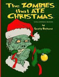 bokomslag The Zombies that Ate Christmas: Coloring Book