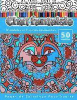 Livres de Coloriage Pour Adultes Chat fantaisie: Mandalas et Figures Apaisantes Pages de Coloriage Pour Adulte 1