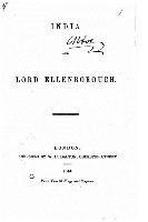 bokomslag India and Lord Ellenborough