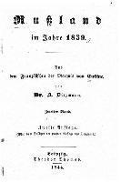 bokomslag Russland im Jahre 1839