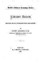 bokomslag Schiller's ballads
