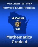 bokomslag WISCONSIN TEST PREP Forward Exam Practice Mathematics Grade 4