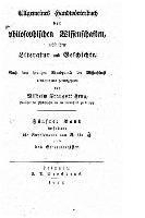 Wilhelm Traugott Krug - Allgemeines Handworterbuch Der Philosophischen Wissenschaften, Nebst Ihrer Literatur Und Geschichte, Häftad