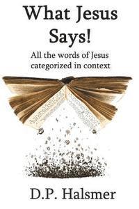 bokomslag What Jesus Says!: All the words of Jesus categorized in context