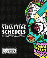 bokomslag Dag van de Doden - Schattige Schedels: Anti stress Kleurboek
