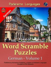 bokomslag Parleremo Languages Word Scramble Puzzles German - Volume 1