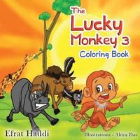 bokomslag Children's books: ' The Lucky Monkey 3 Coloring Book '