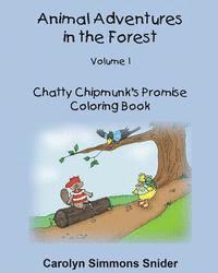 Carolyn Simmons Snider - Chatty Chipmunk's Promise Coloring Book, Häftad