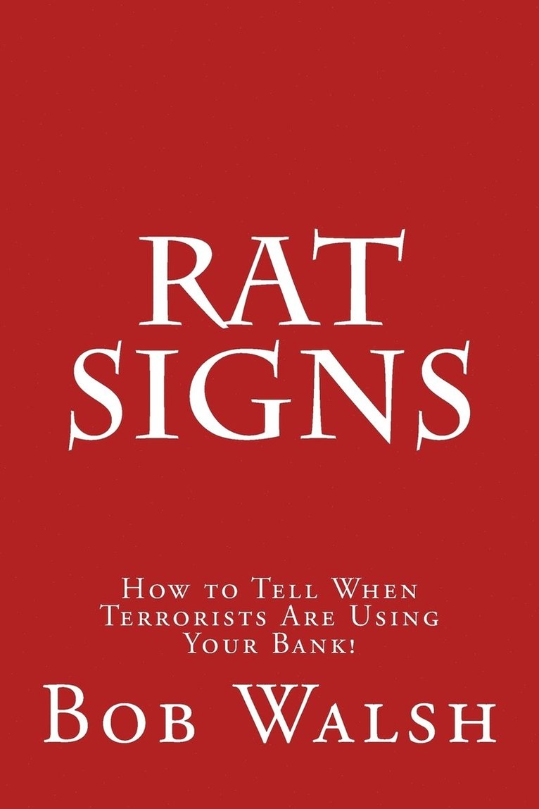 Bob Walsh - Rat Signs, Häftad
