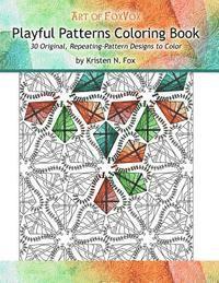 bokomslag Playful Patterns Coloring Book: 30 Original, Repeating-Pattern Designs to Color