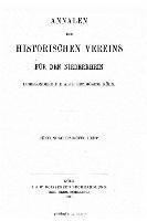 bokomslag Annalen des Historischen Vereins für den Niederrhein inbesondere das Alte Erzbistum Köln